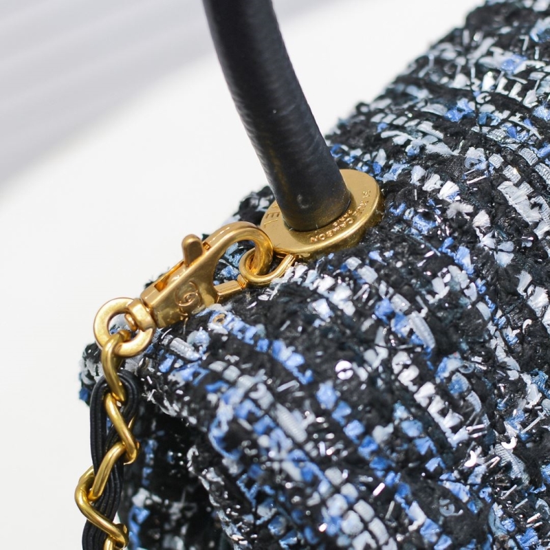 Ch**el top handle bags